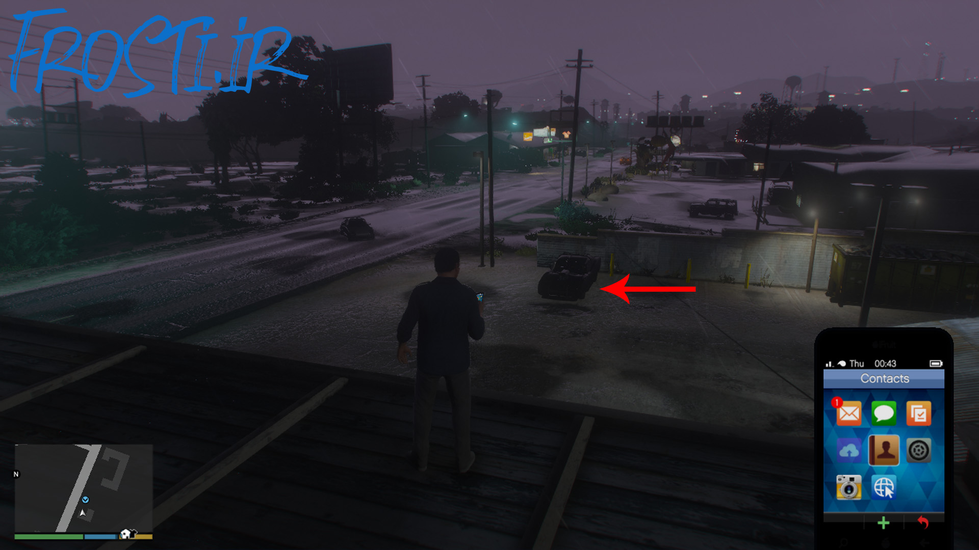 چالش دوئل در GTA V - ماشین Duke O'Death