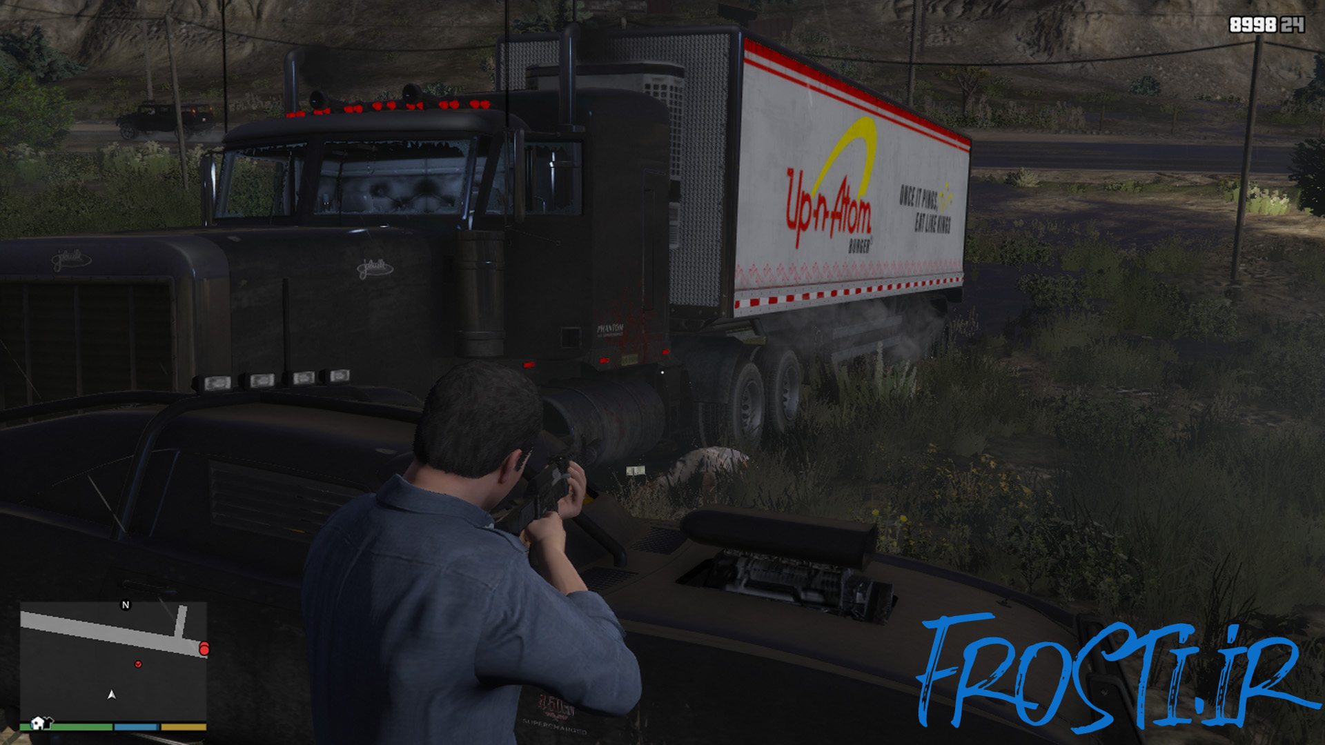 چالش دوئل در GTA V - ماشین Duke O'Death